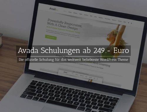 Schulung für das WordPress Theme AVADA in München