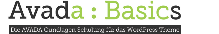 Avada-Basics